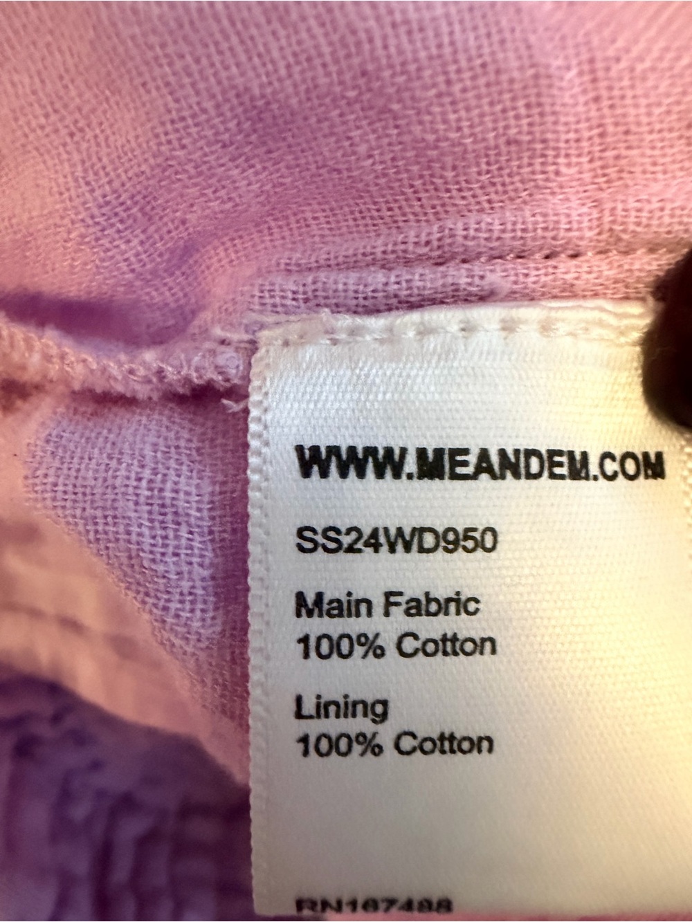 ME+EM Lavender Smocked Midi Dress - Women - Picture 7 of 8